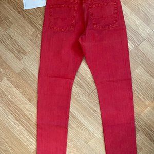 Polo Ralph Lauren High Waisted Red Jeans